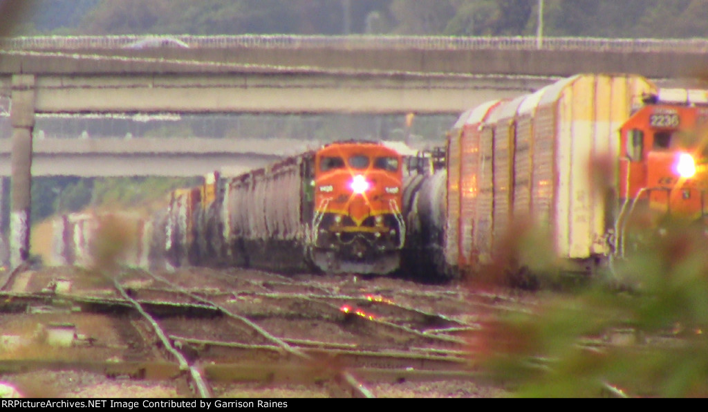 BNSF 1406 leads local.